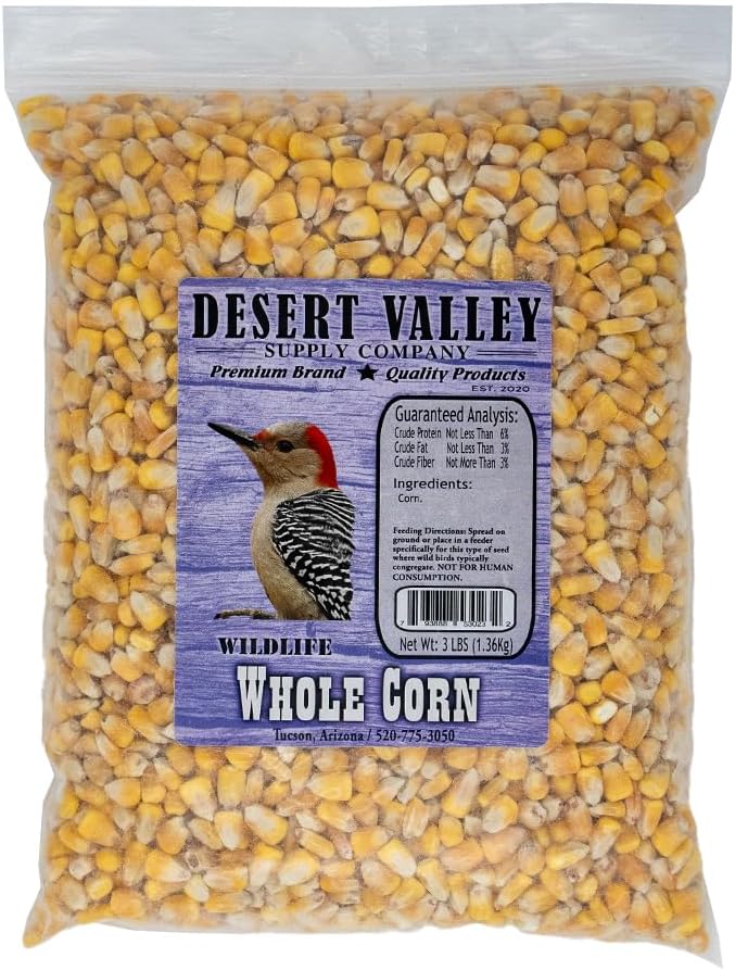 3-Pounds Whole Corn Wildlife Food E92898