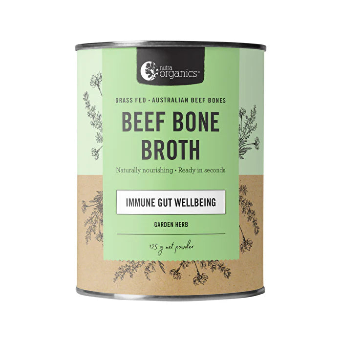 Beef Bone Broth Garden Herb 125g E91376