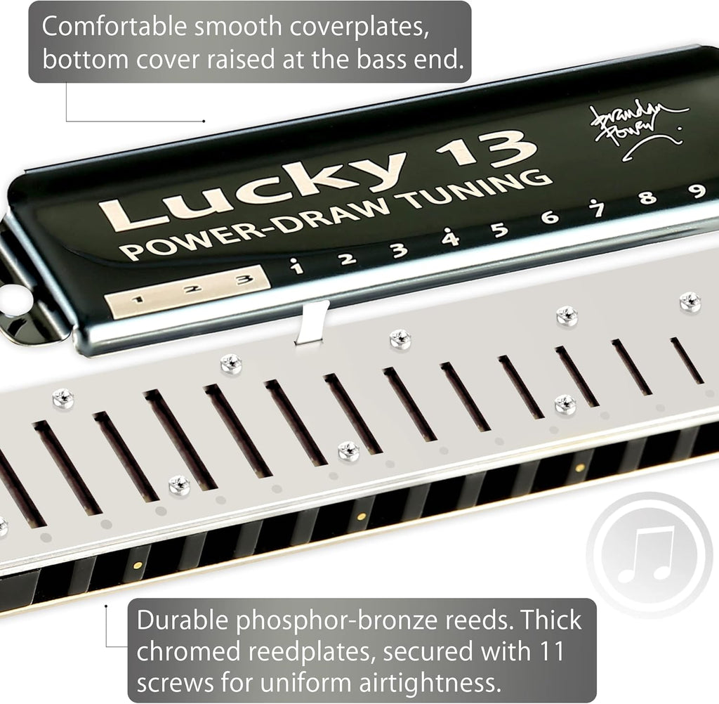 13 Holes Diatonic Harmonica C key T6292