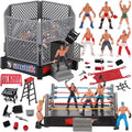 32-Piece 2" Wrestling Action Figures with Wrestling Ring O29969