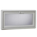 31.75 in. x 15.75 in. Hopper Vinyl Window with Screen J726