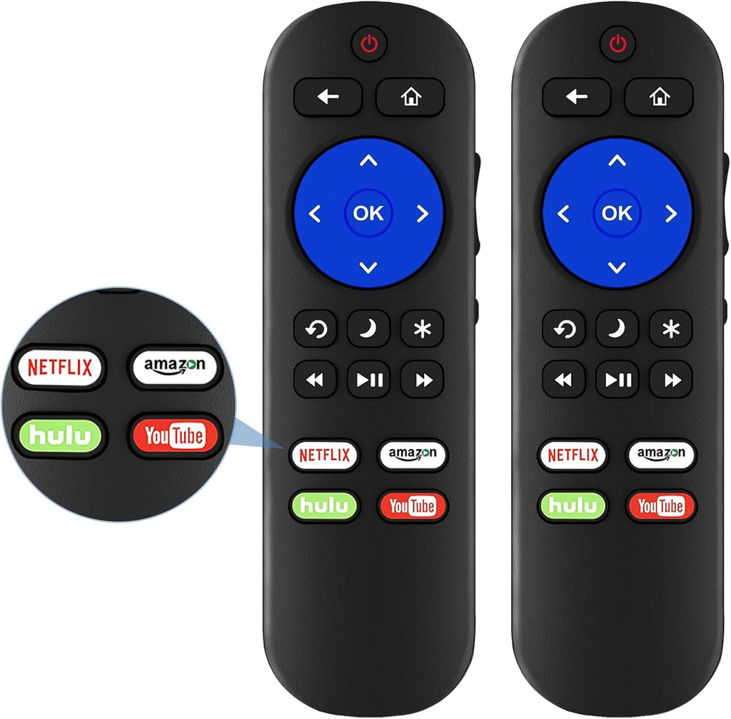Pack of 2 Universal Remote for Roku TV P705848