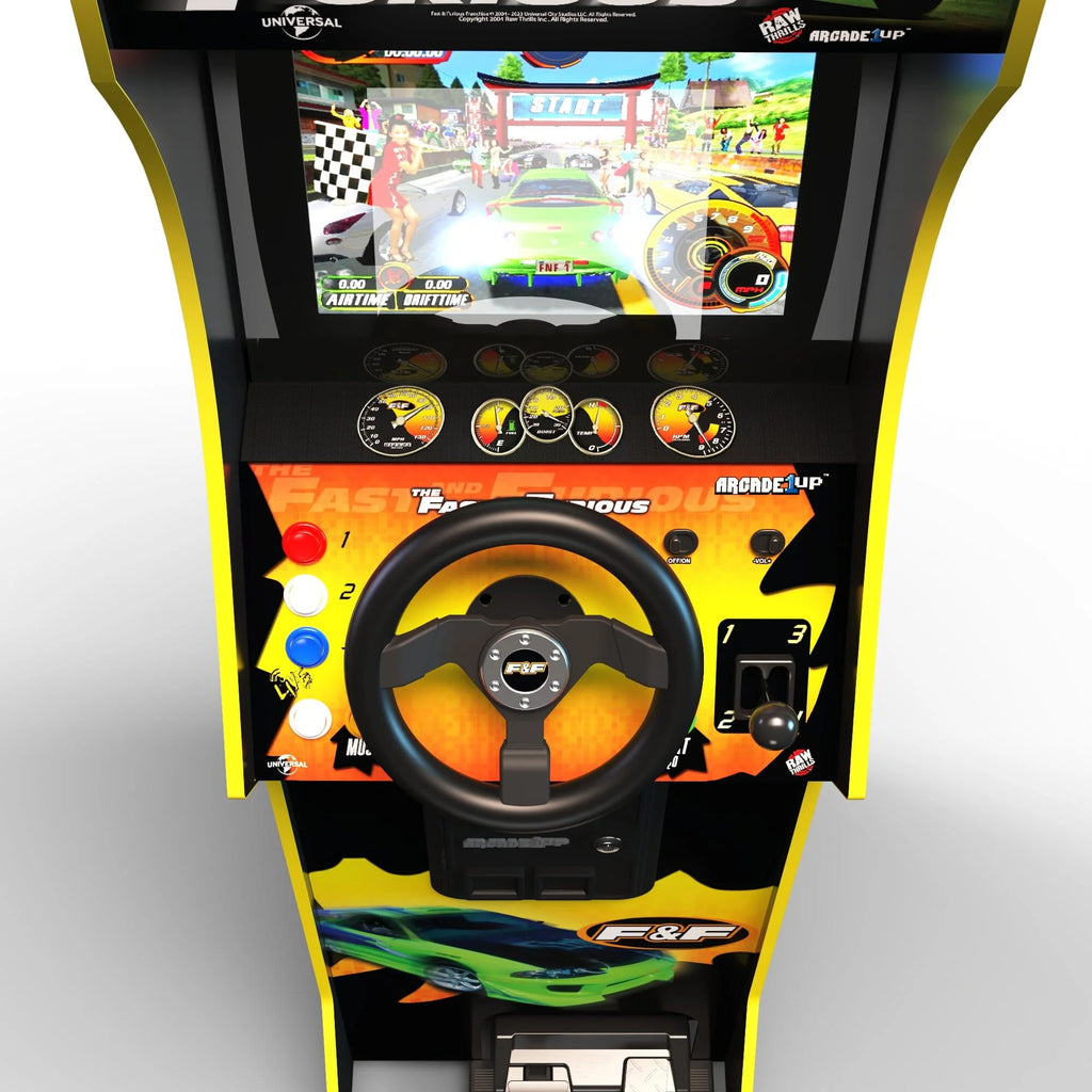 5-foot-tall stand-up arcade cabinet with 17-inch LCD screen N887