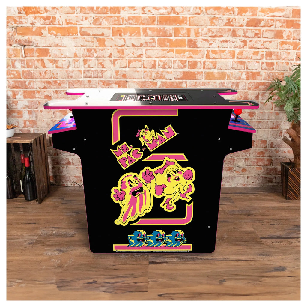 Black Head-to-Head Arcade Table with 12 Games F21811