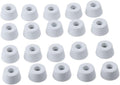 20 Pcs Round Furniture Pads Chair Feet Glides N59460