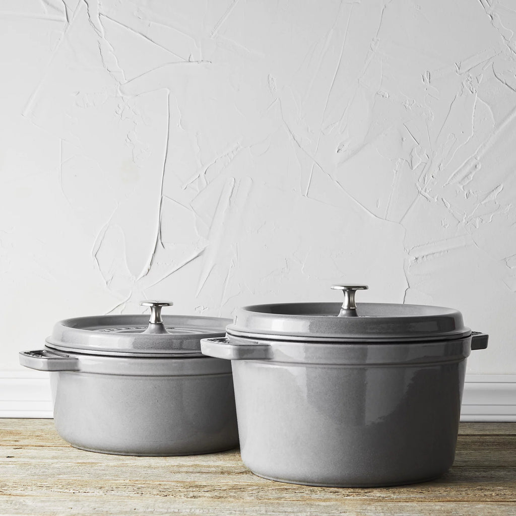Cast Iron Dutch Oven 5-qt Tall Cocotte, Graphite R422