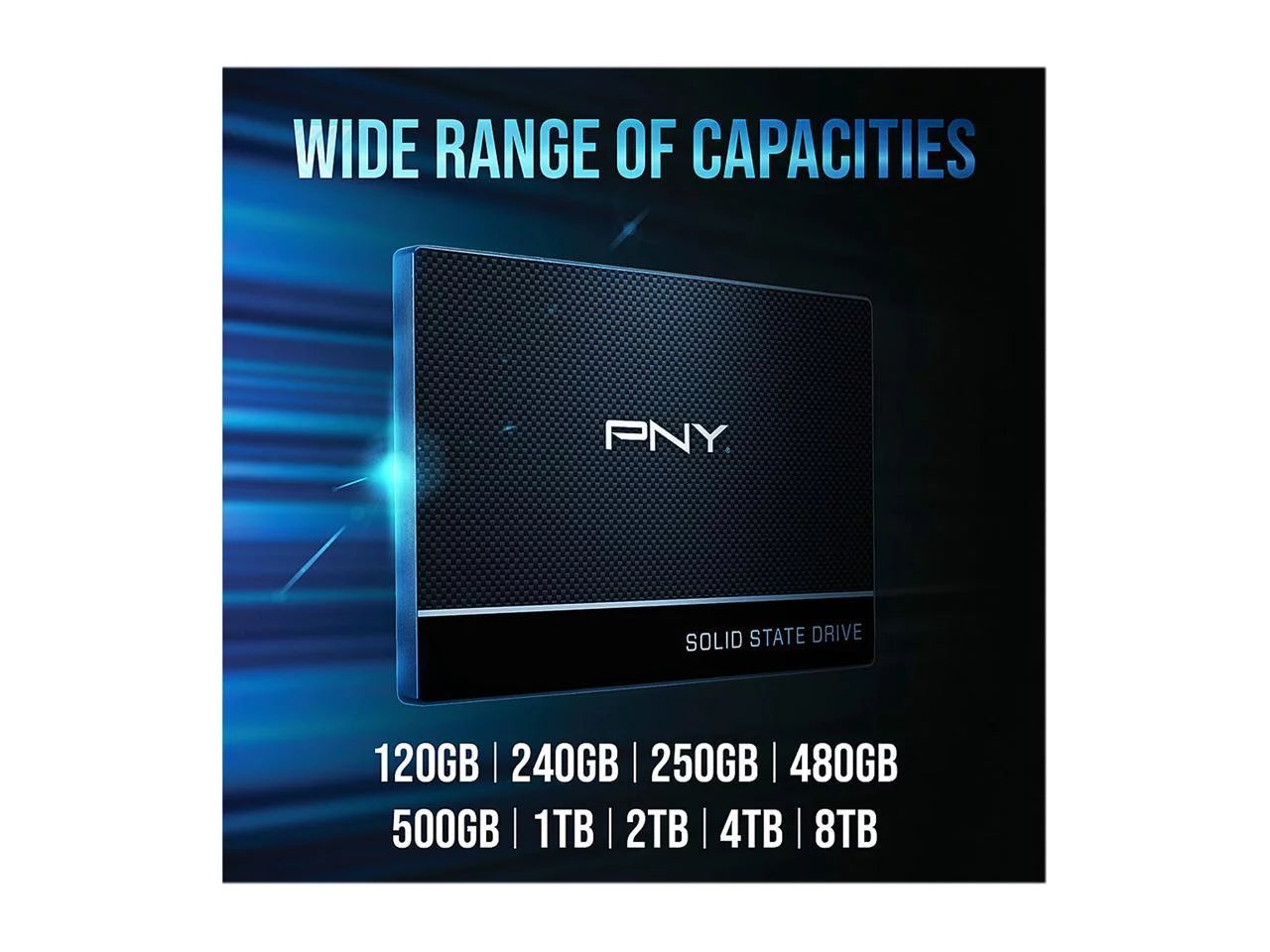2.5" 4TB SATA III Internal Solid State Drive X826