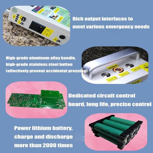500W Crank Generator with Outlets DC/USB F7311