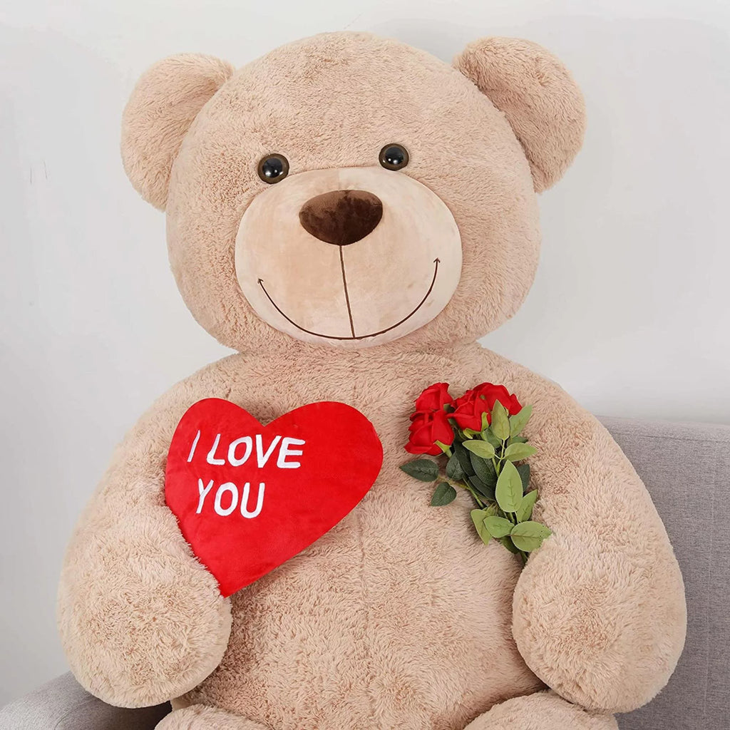 Brown Giant Teddy Bear 6ft Stuffed Animal Jumbo Human Size Teddy Bear C7462