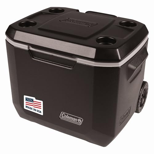 50qt Rolling Cooler with Wheels R68186