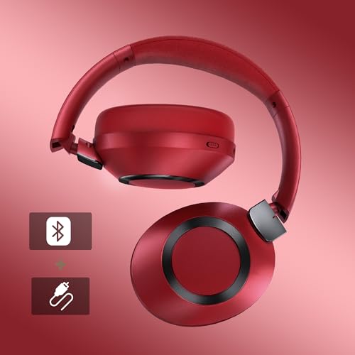 Active Noise Cancelling Wireless Bluetooth Over Ear Headphones with Mic Q381820