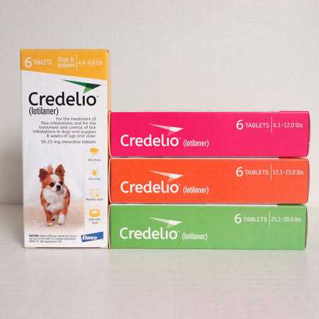 Credelio for Dogs 12.1-25 lbs 1 Count W980