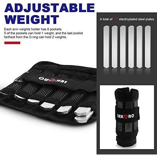 Adjustable Ankle Leg Wrist Removable Weights I2183