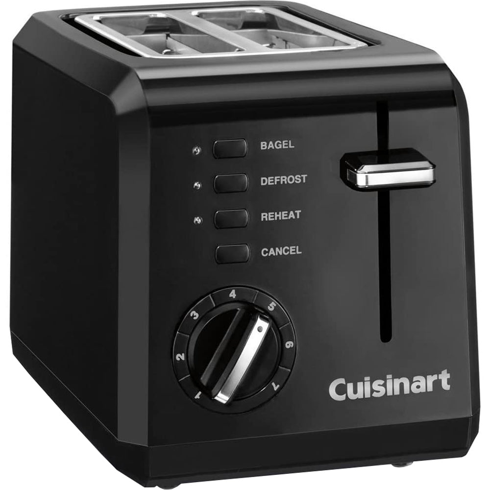 Compact 2-Slice Toaster (Black) (Refurbished) N1163