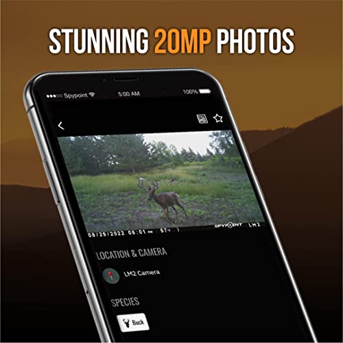 Twin Pack Cellular Trail Camera with 20MP Photos, Infrared Night Vision, 90' Detection Range, 32GB Micro SD Cards L338077