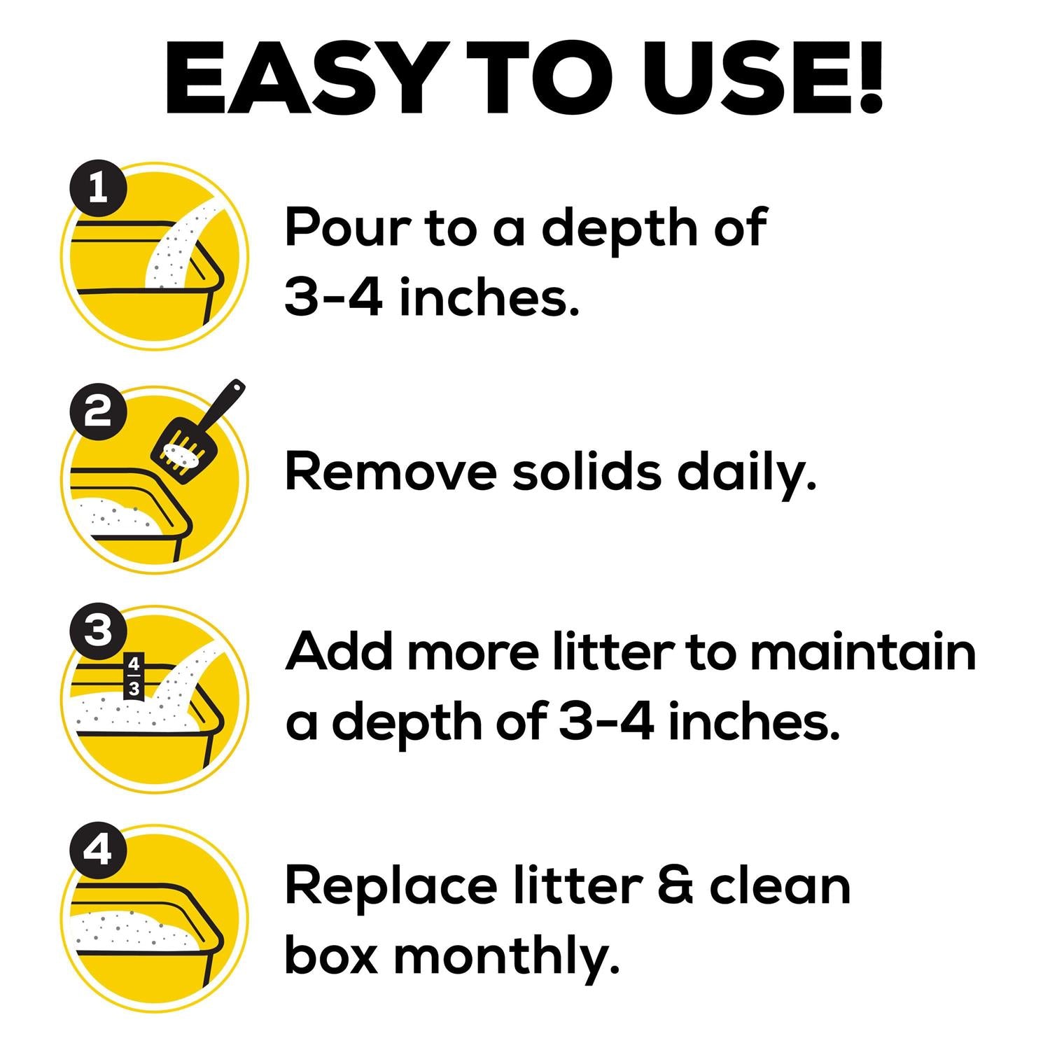 Multi-Cat Clumping Litter W836