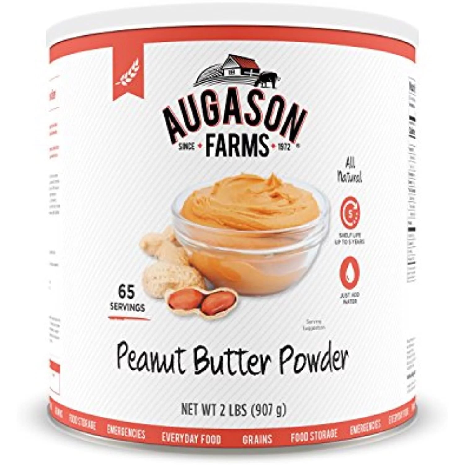 Peanut Butter Powder 2 Lbs No. 10 Can Y7474