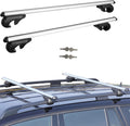 52" Adjustable Aluminum Roof Rack Cross Bars with 4 Locks S143099