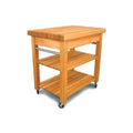 Natural Butcher Block Kitchen Cart J74888
