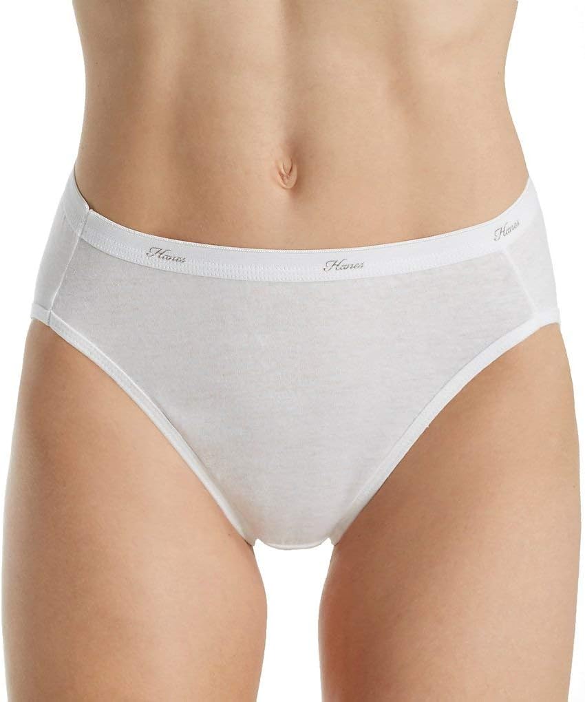 12 Pack Cotton Hi-Cut Panty U75424