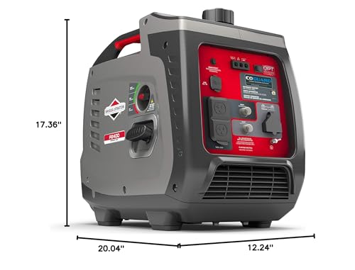 2400 Starting Watts 1800 Running Watts Black Inverter Generator B656346