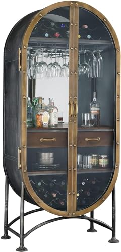 Black Wine & Bar Cabinet W21857
