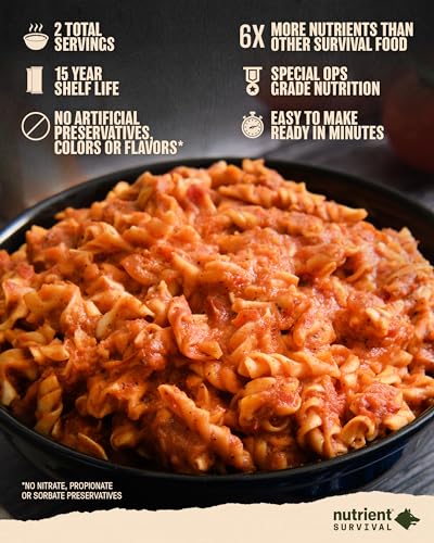 MRE Homestyle Scramble Eggs, Ready to Eat Meals (2 Single Servings) Freeze Dried Emergency Food Supply G31707