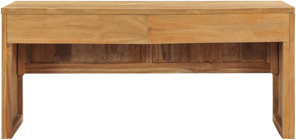 39.4"x13.8"x17.7" Solid Wood Teak TV Stand A350888