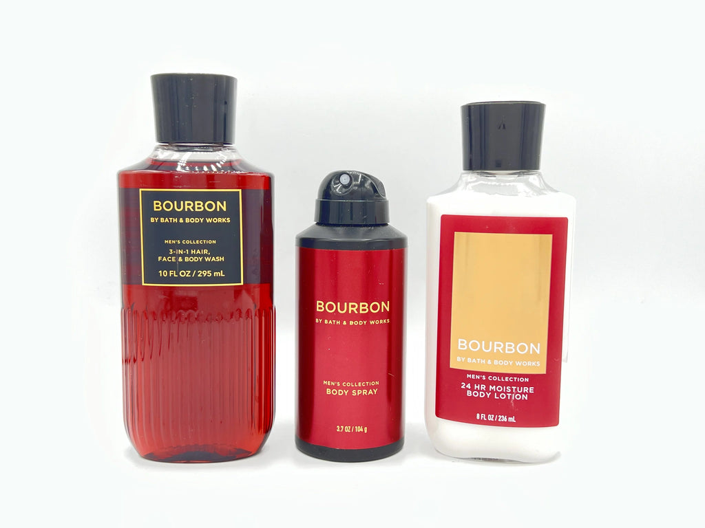 8oz Body Lotion, 3.7oz Body Spray and 10oz Body Wash 3-Piece Bundle D13880