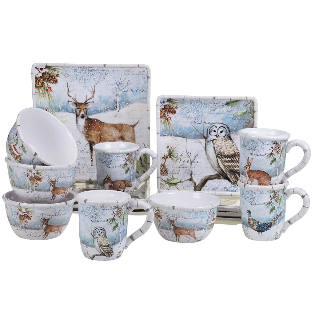 16-piece Dinnerware Set, Service for 4 V711623