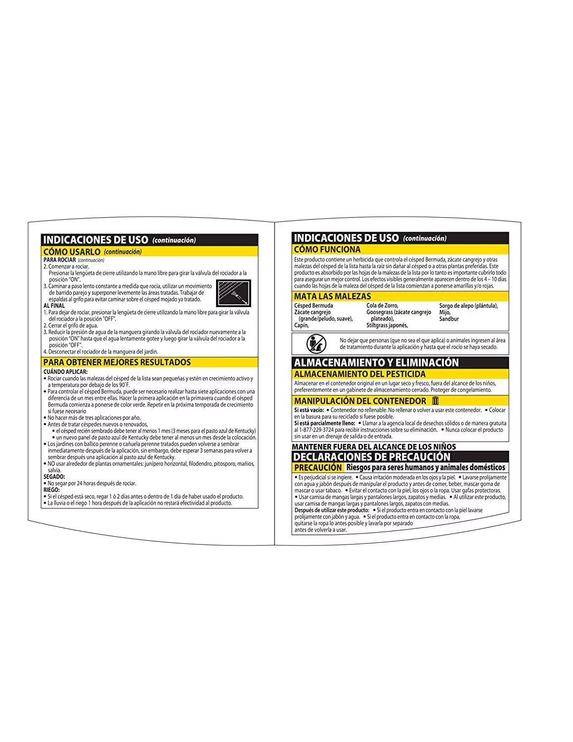 32 oz Crabgrass Killer Hose-End Concentrate M712