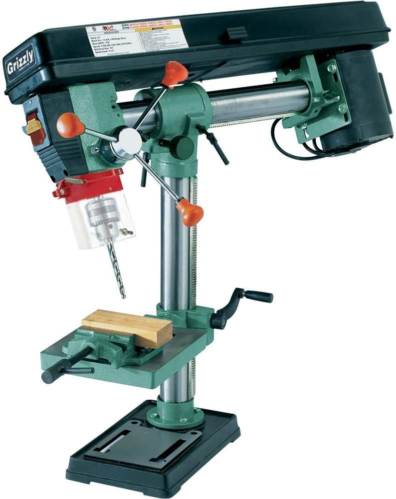 34" Benchtop Radial Drill Press B81755