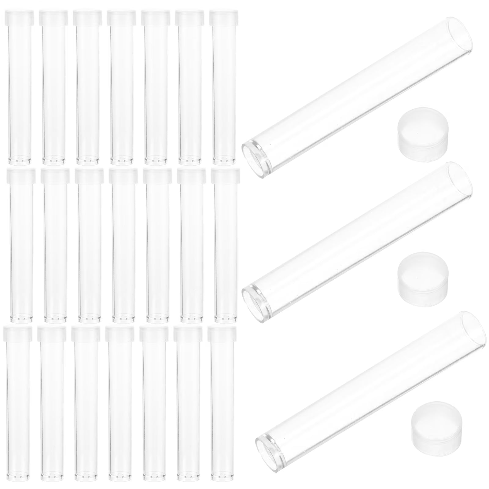 100 Pcs Clear Plastic Storage Bins G435