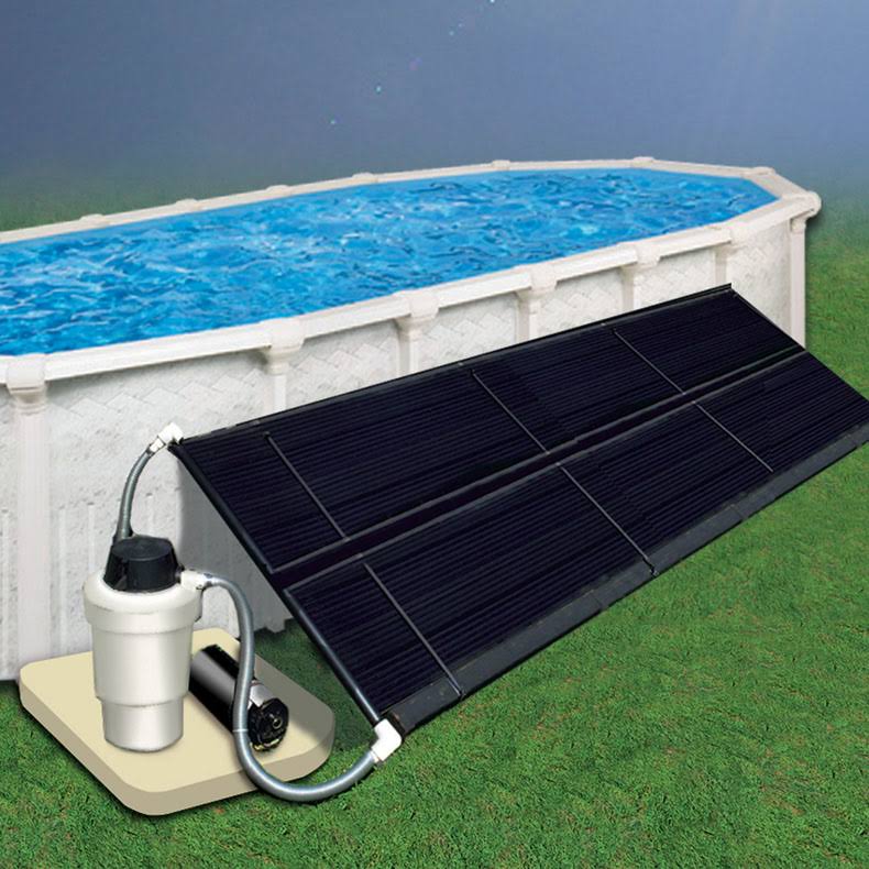 2.5X10 ft Above Ground Solar Heating Collector N295656