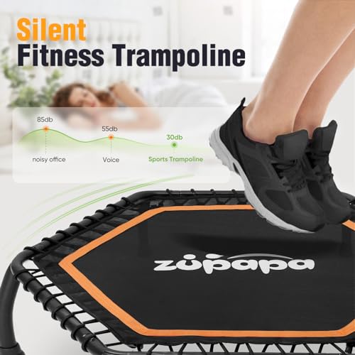 Silent Mini Fitness Trampoline Indoor Rebounder V21256