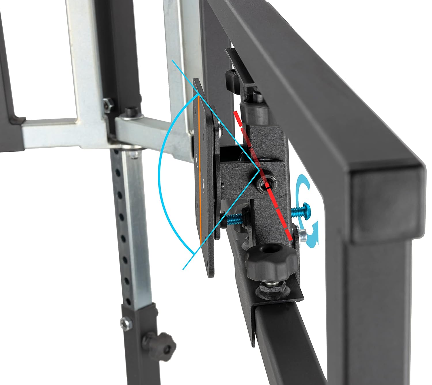 Triple Monitor Floor Stand with VESA Mount P668506