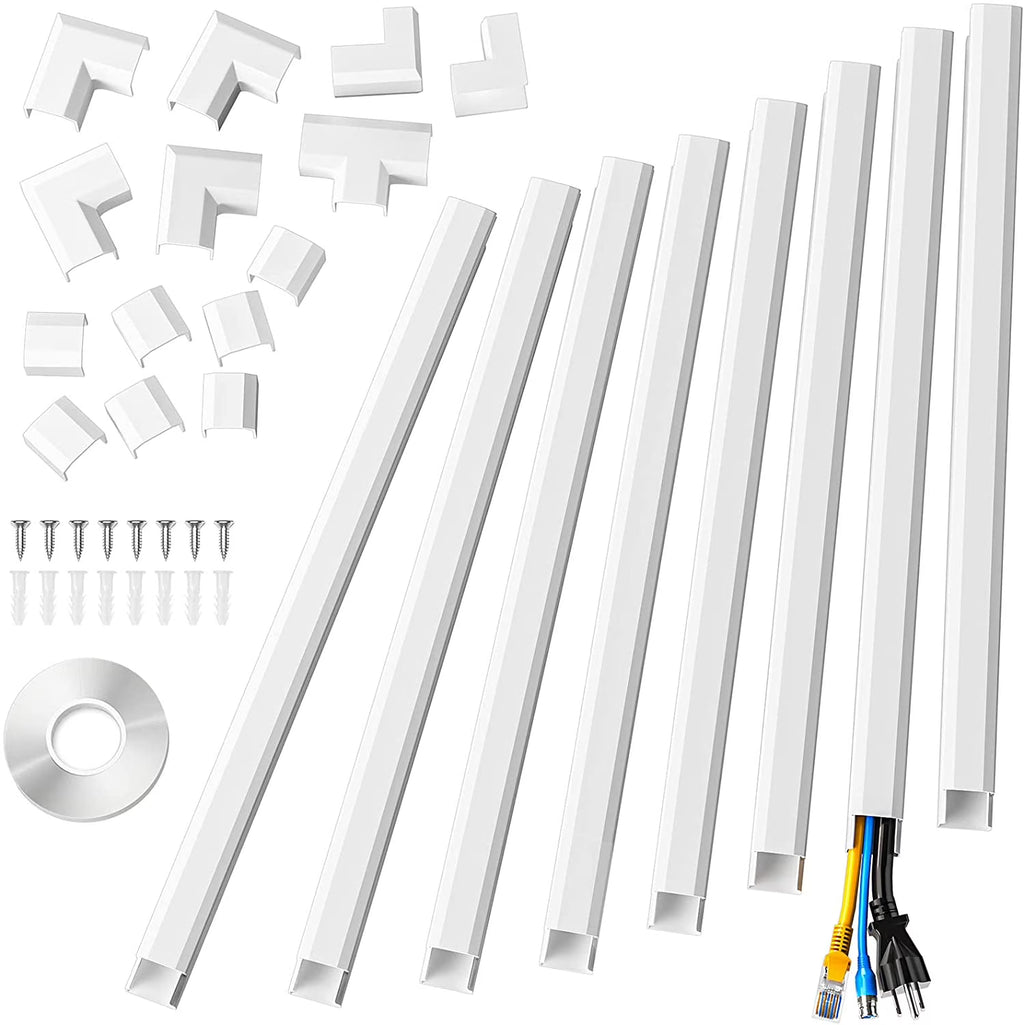 White Cable Raceway Kit K837562