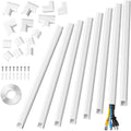 White Cable Raceway Kit K837562