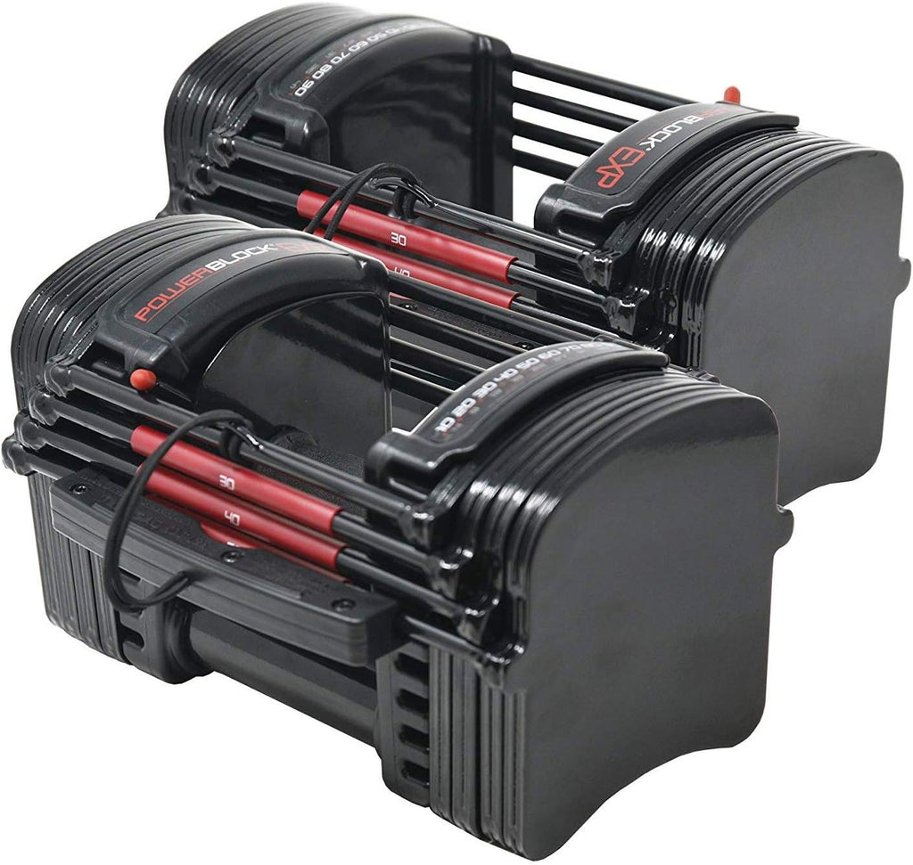Adjustable Dumbbells, 5-50 Lb., Steel V3530