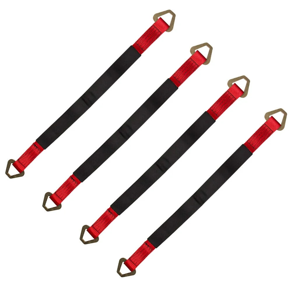 4 Pack 36" Axle Straps Wheel Tie Down L6636