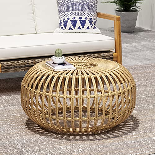 Round Rattan Wicker Coffee Table T4012