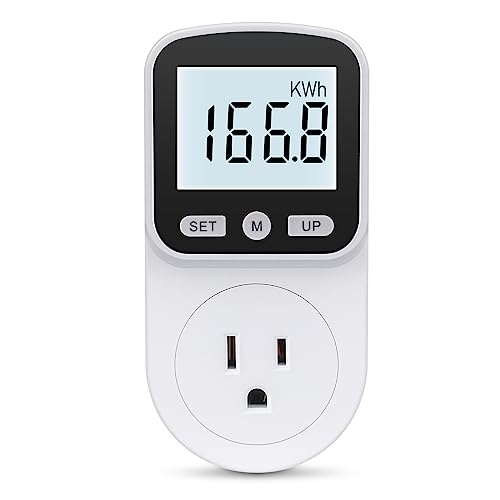 Watt Meter Power Meter Plug Electricity Usage Monitor E3575