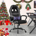 Ergonomic PU Leather High Back Gaming Chair with Lumbar Support Q980988