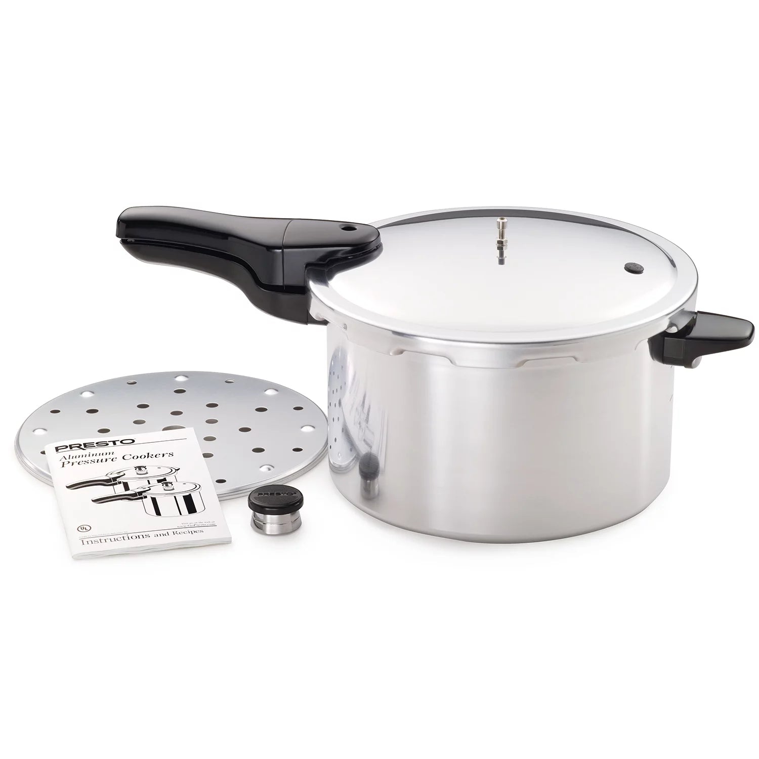 8 Quart Aluminum Pressure Cooker G70632