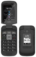 Black Rugged Flip Cellphone 16GB X2066