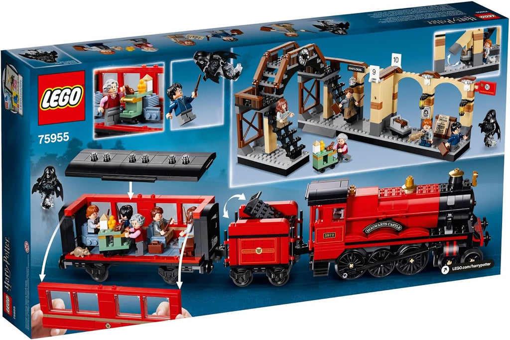 LEGO Harry Potter Hogwarts Express Toy Train Building Set includes Model Train and Minifigures (801 Pieces) Y1035