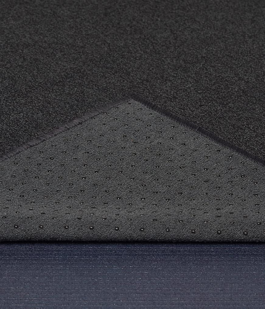 Onyx 72 Inch Yoga Towel with Rubber Bottom Grip Dots M549