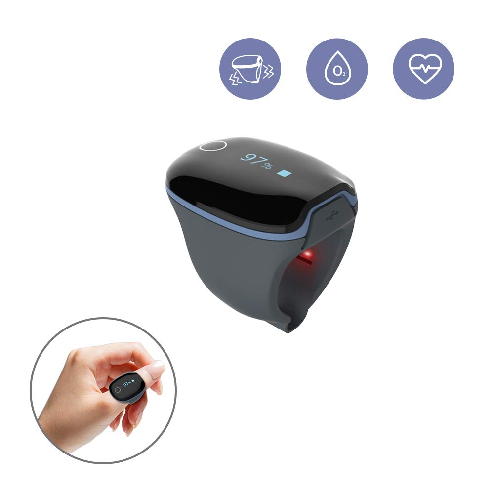 Rechargeable Bluetooth Pulse Oximeter with Reminder N7501