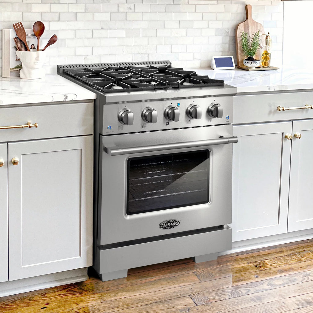 Stainless Steel Gas Range with 4 Burners J9362