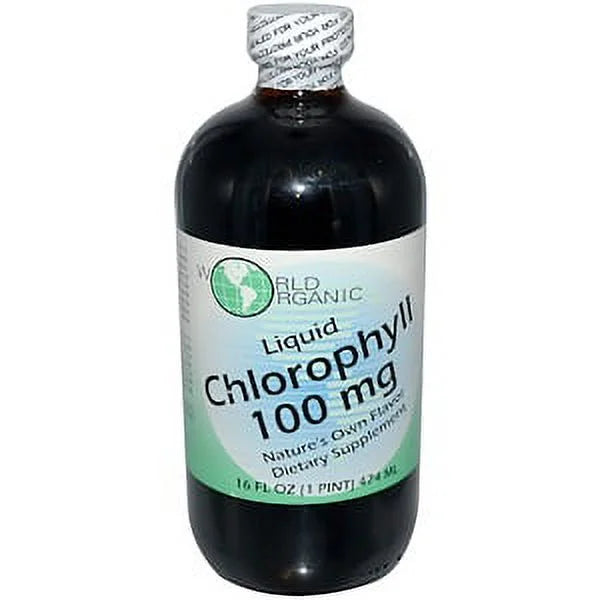 Liquid Chlorophyll, 100 mg, 16 fl oz (474 ml) (Pack of 2) G549